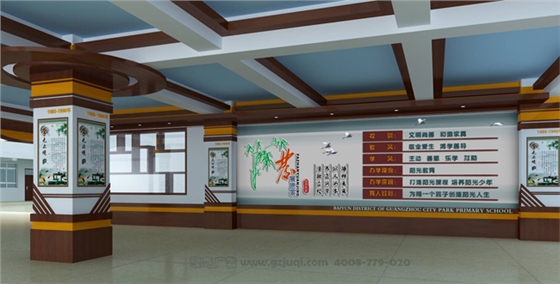 聚奇广告浅谈校园楼道文化建设 聚奇广告浅谈校园楼道文化建设