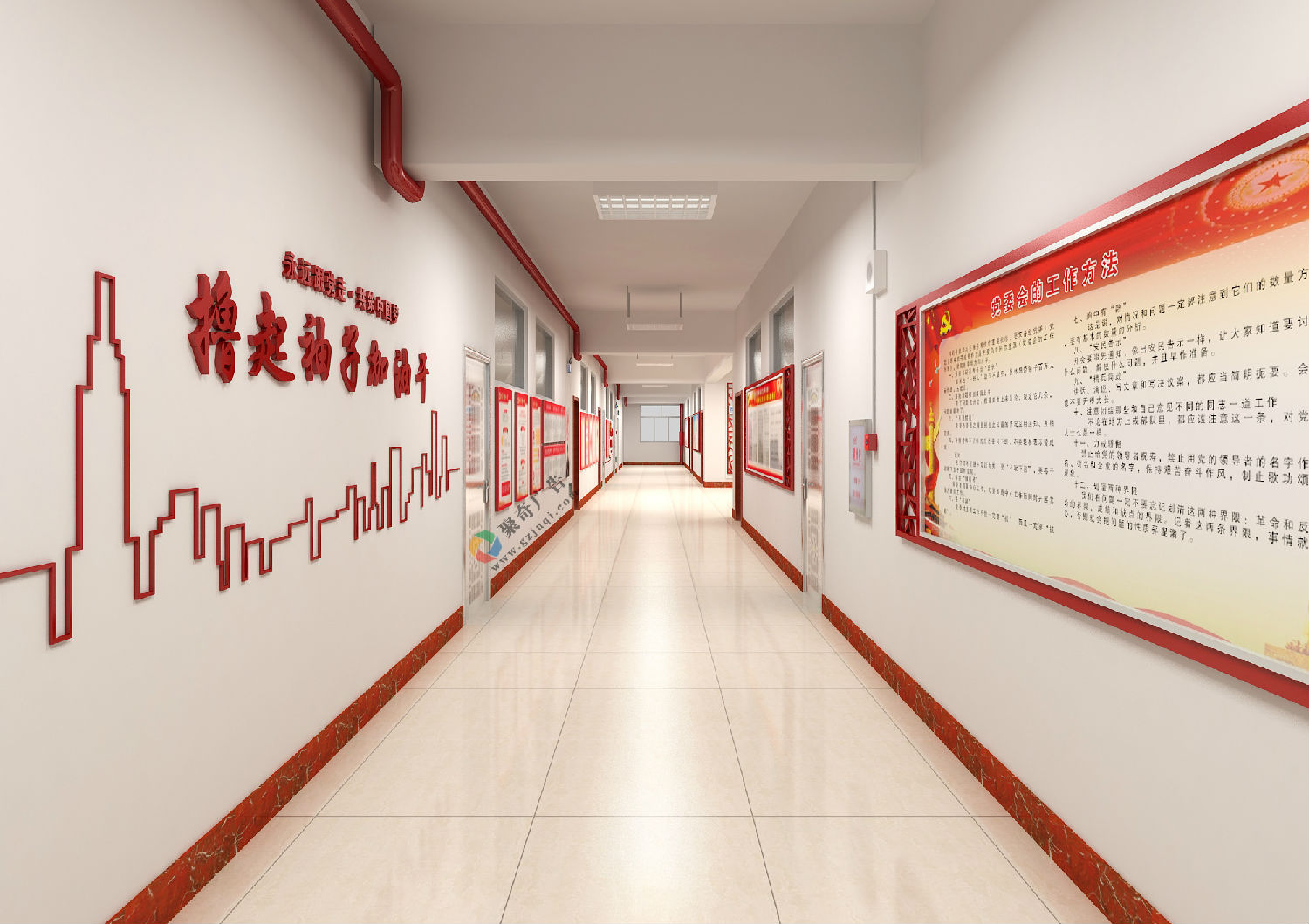 打造党建文化长廊应该注意哪些方面 打造党建文化长廊应该注意哪些方面